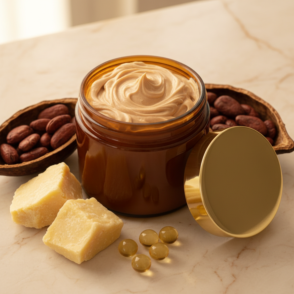 Beyond Butter Whipped Body Cream with shea butter, cocoa butter and vitamin E